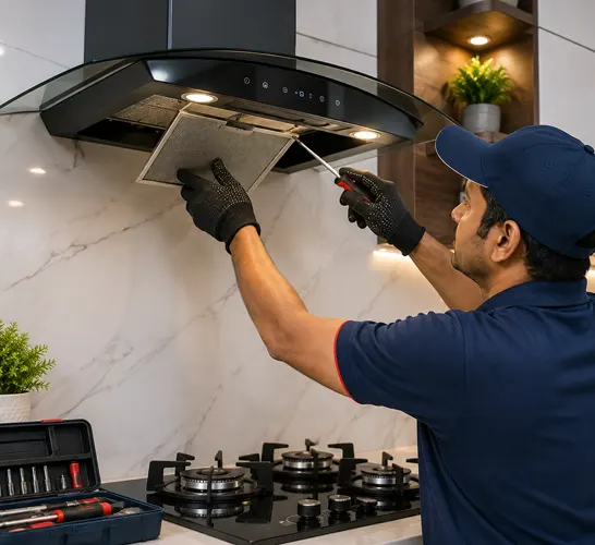 Kitchen chimney repair
