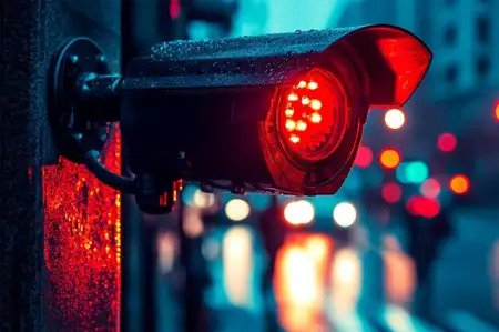 Night vision CCTV camera